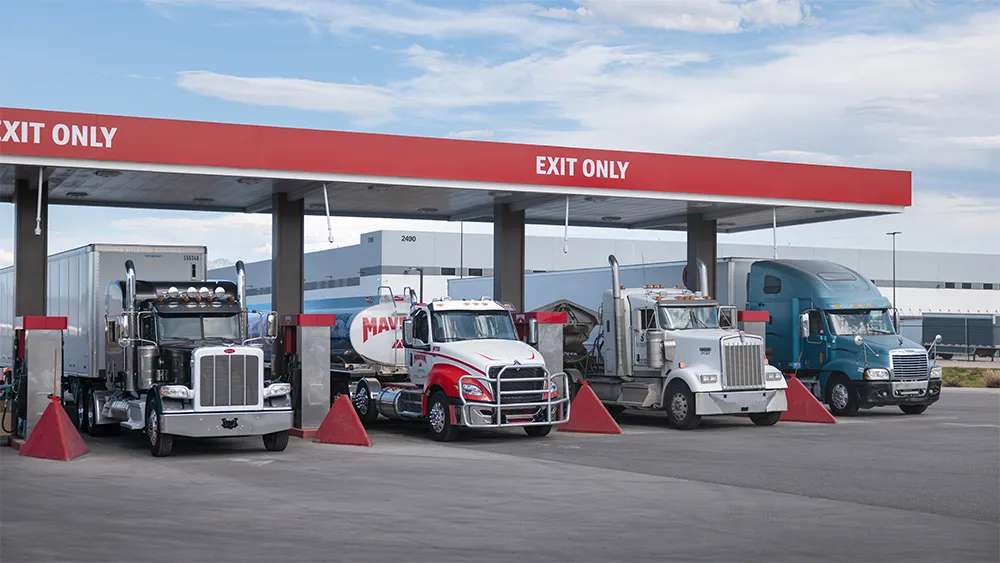 High-Flow Diesel pumps at Maverik