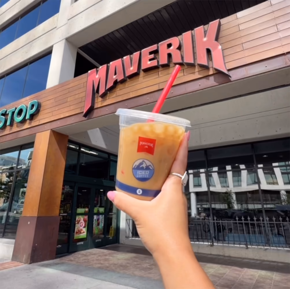 Iced Coffee at Maverik