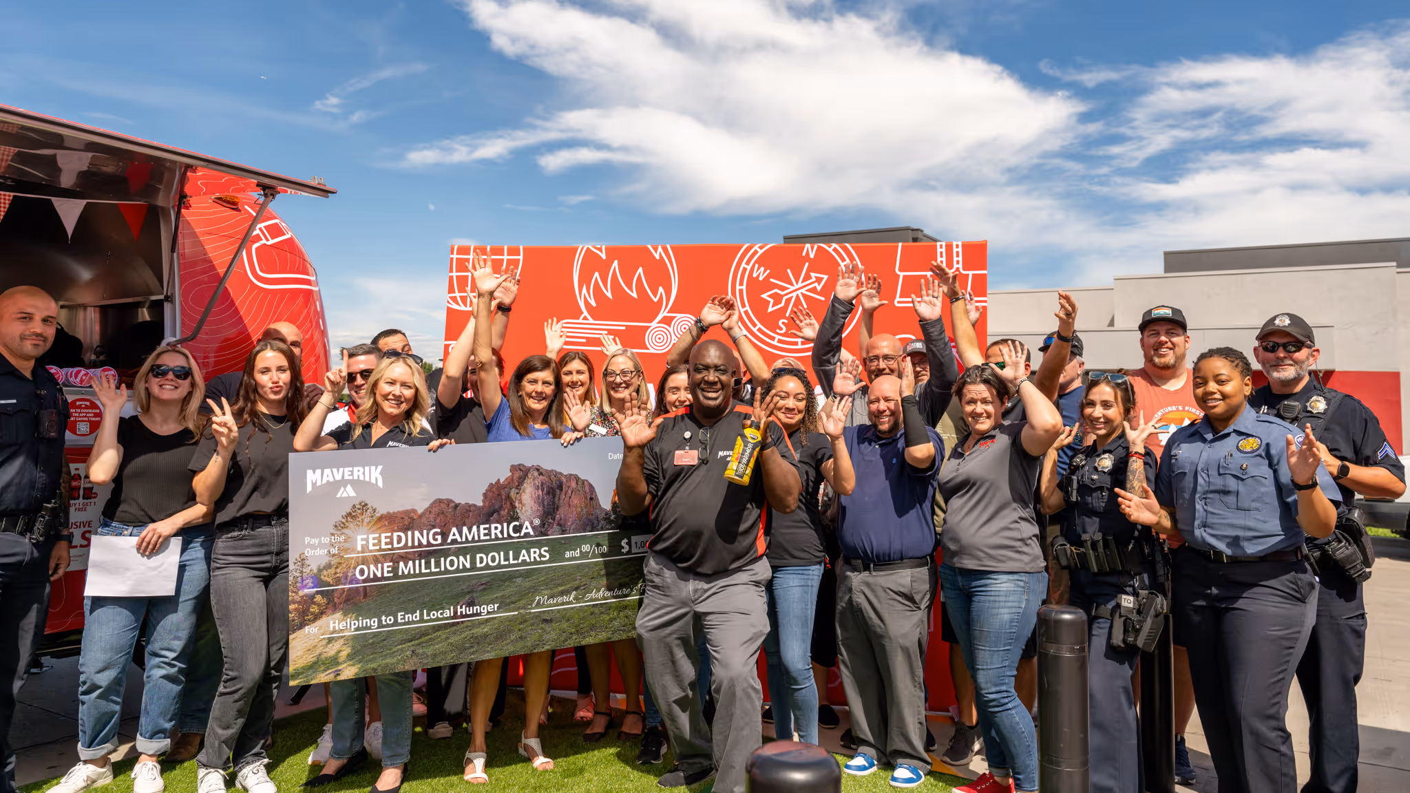 Maverik Marks Acquisition Anniversary with Completion of Colorado Rebrands, $1M Feeding America® Donation