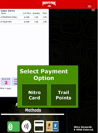 Pay With Trail Points