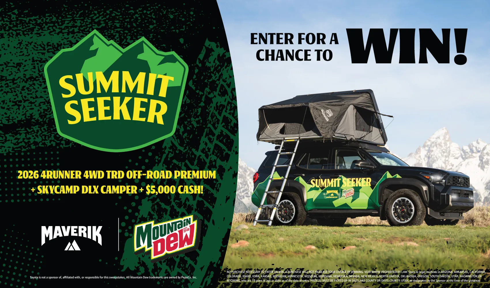 Summit Seeker Sweepstakes